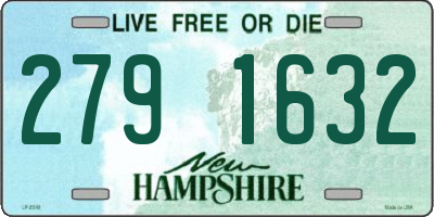 NH license plate 2791632