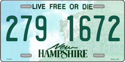 NH license plate 2791672