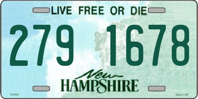 NH license plate 2791678