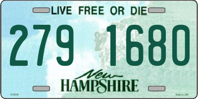 NH license plate 2791680