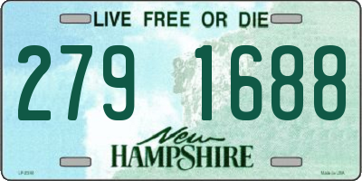 NH license plate 2791688