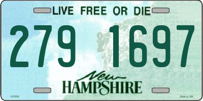 NH license plate 2791697