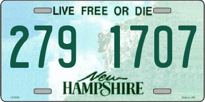 NH license plate 2791707