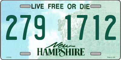 NH license plate 2791712