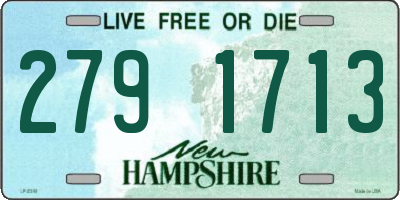 NH license plate 2791713