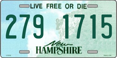 NH license plate 2791715