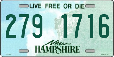 NH license plate 2791716