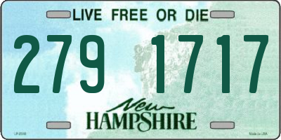 NH license plate 2791717
