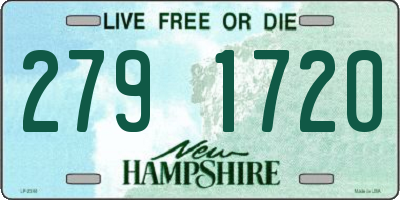 NH license plate 2791720