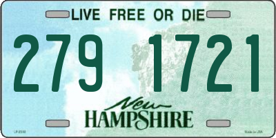 NH license plate 2791721