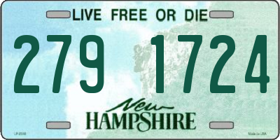 NH license plate 2791724