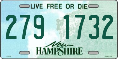 NH license plate 2791732