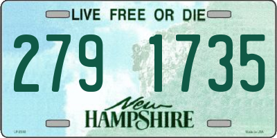 NH license plate 2791735