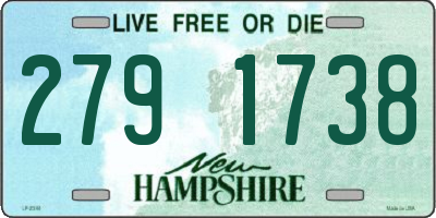 NH license plate 2791738