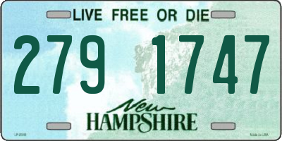 NH license plate 2791747