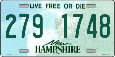 NH license plate 2791748