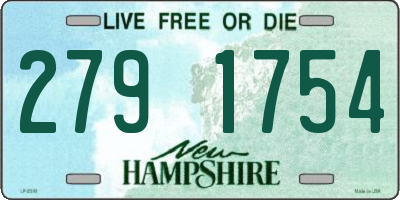 NH license plate 2791754