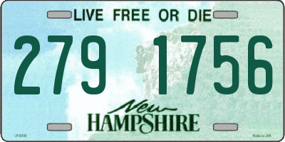 NH license plate 2791756