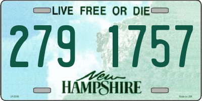 NH license plate 2791757
