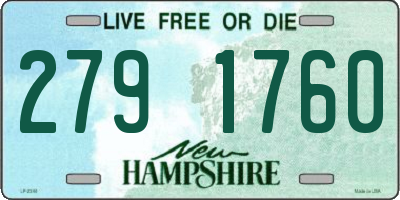 NH license plate 2791760