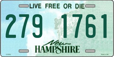 NH license plate 2791761