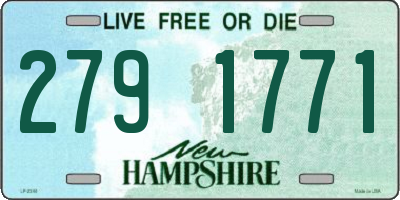 NH license plate 2791771