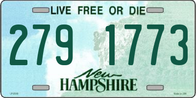 NH license plate 2791773