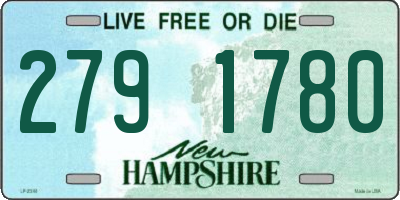 NH license plate 2791780