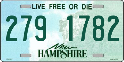 NH license plate 2791782