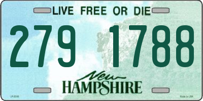 NH license plate 2791788