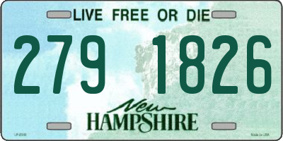 NH license plate 2791826