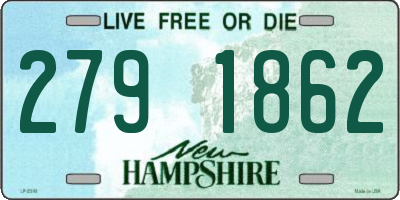 NH license plate 2791862