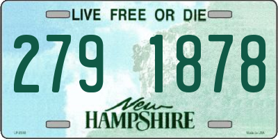 NH license plate 2791878