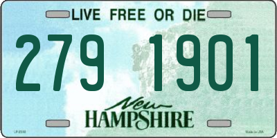 NH license plate 2791901