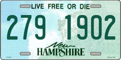 NH license plate 2791902