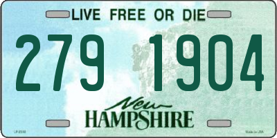 NH license plate 2791904