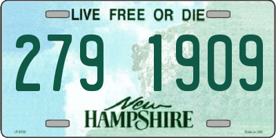 NH license plate 2791909