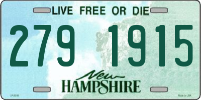 NH license plate 2791915