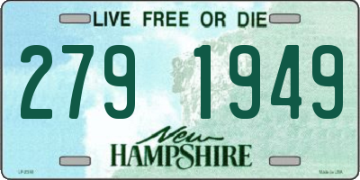NH license plate 2791949