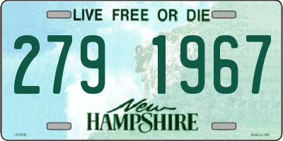NH license plate 2791967