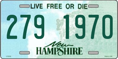 NH license plate 2791970