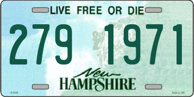NH license plate 2791971