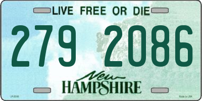 NH license plate 2792086
