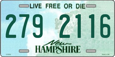 NH license plate 2792116