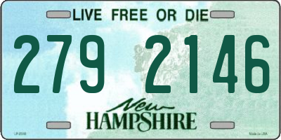 NH license plate 2792146