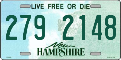 NH license plate 2792148