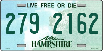 NH license plate 2792162