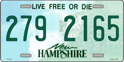 NH license plate 2792165