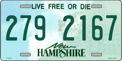 NH license plate 2792167