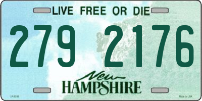 NH license plate 2792176